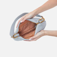 HOBO Women's Advance Shoulder Crossbody Bag in blue pearl - women's bag - alternate view