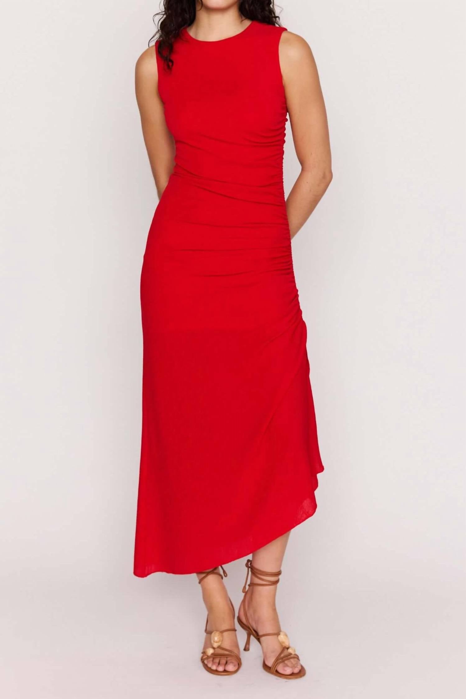 Minkpink - Rosa Drawstring Midi Dress