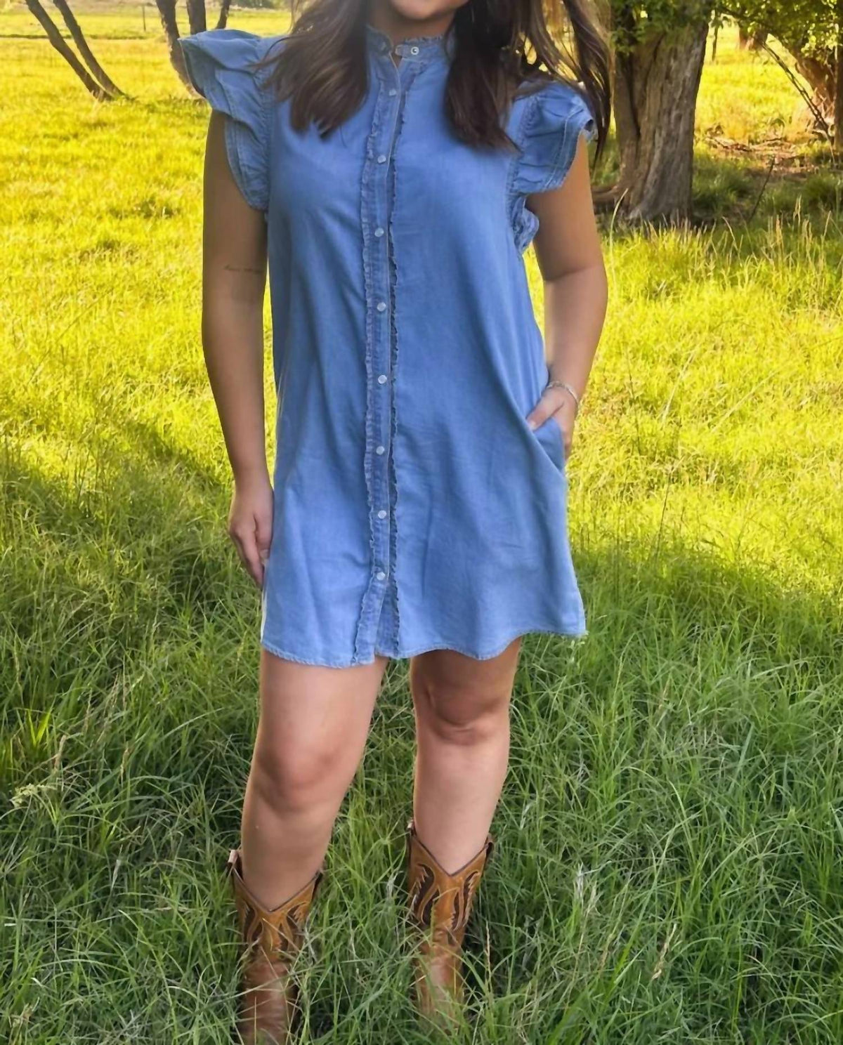 Sterling Kreek - Denim Days Mini Dress