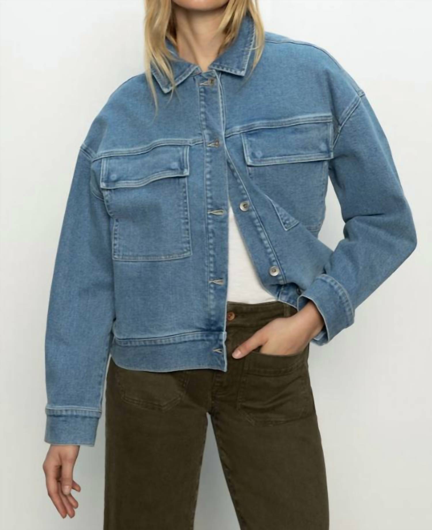 Sanctuary - Denim Bomber Jacket