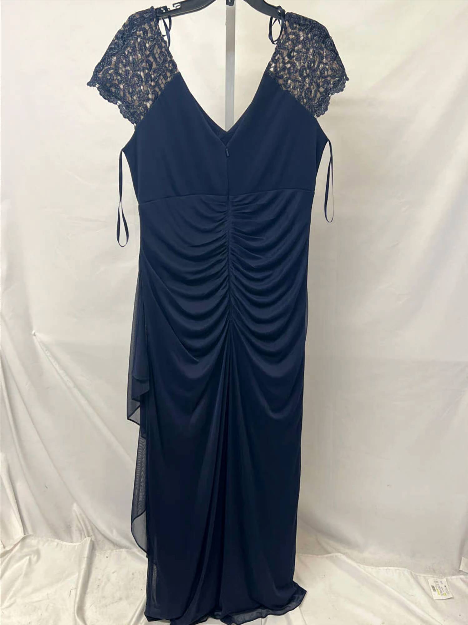 Xscape - Lace Shoulder Maxi Dress - Plus