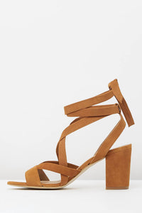 Mode Collective - Women's Lace Up Mid Heel