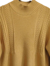 Coco Y Club - Women's Mock Neck Sweater