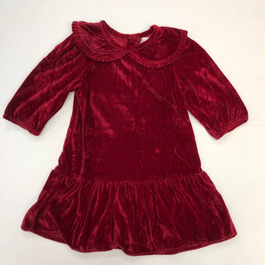 Girls' Velvet Twirl Dress