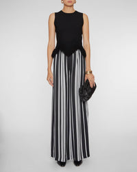 L'Agence - Lillian Wide Leg Pant