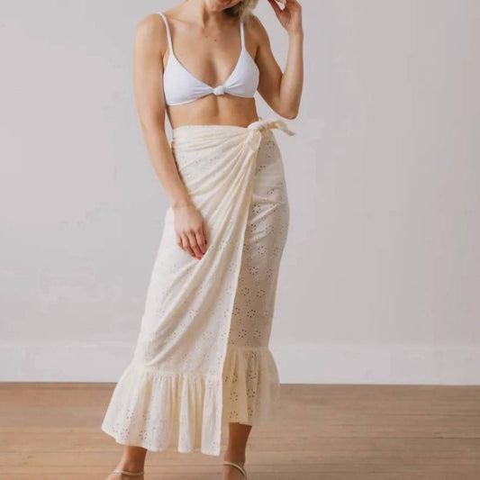 Sunshine Tienda - Eyelet Vienna Sarong