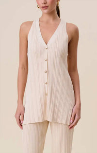 Mint Exclusives - Sunna Shell Knit Vest Set