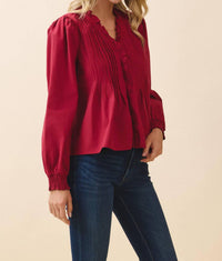 Tcec - Carmella Button Down Blouse