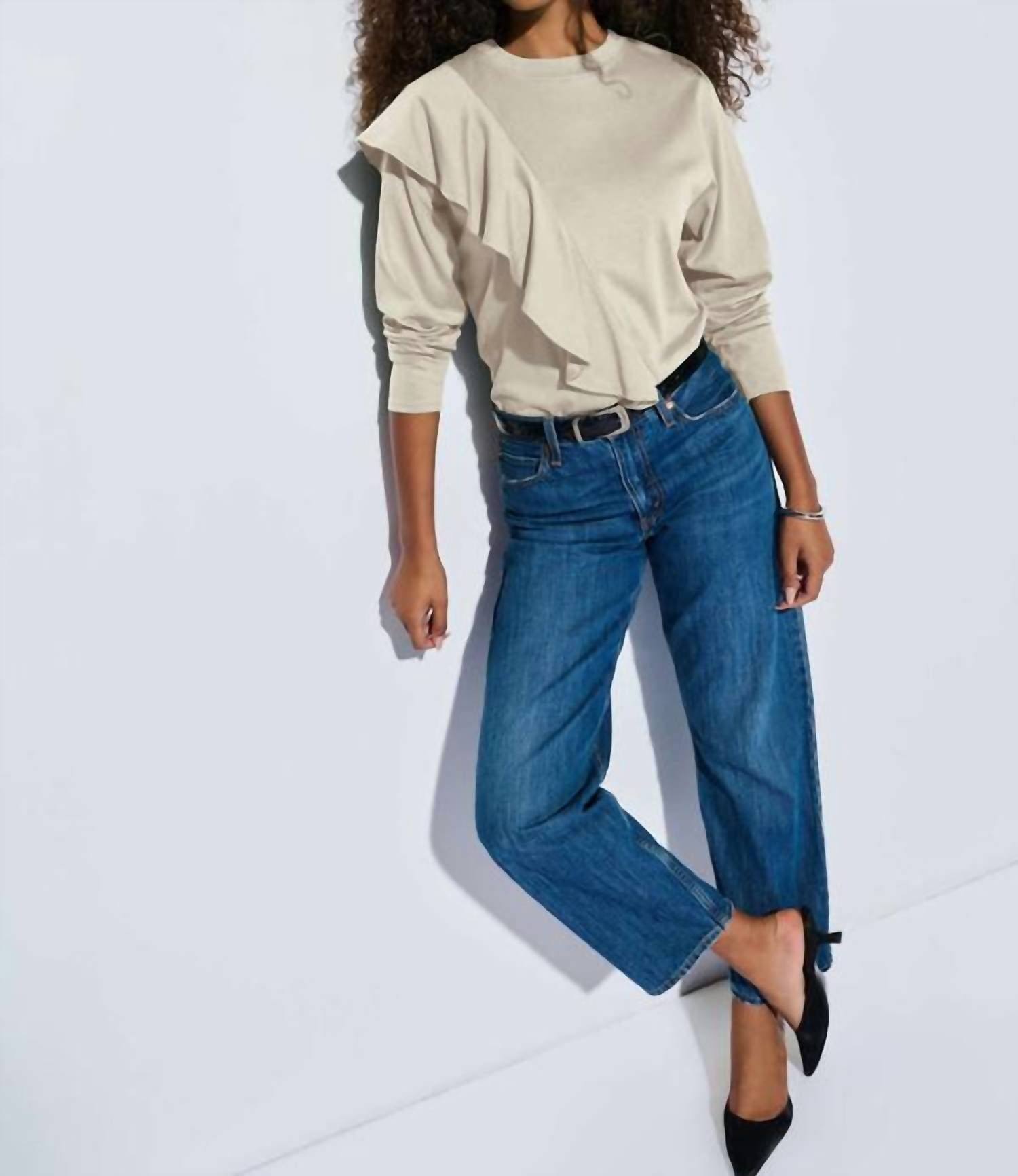 Nation Ltd - Farrah Flounce Top