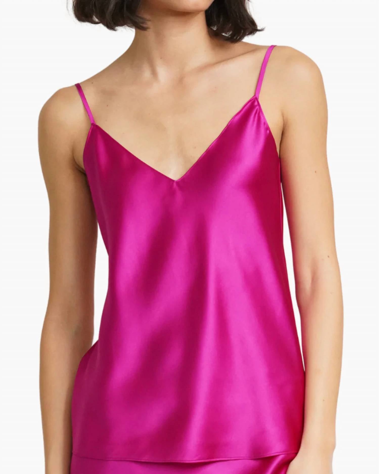 Sablyn - Gloria V-neck Silk Camisole