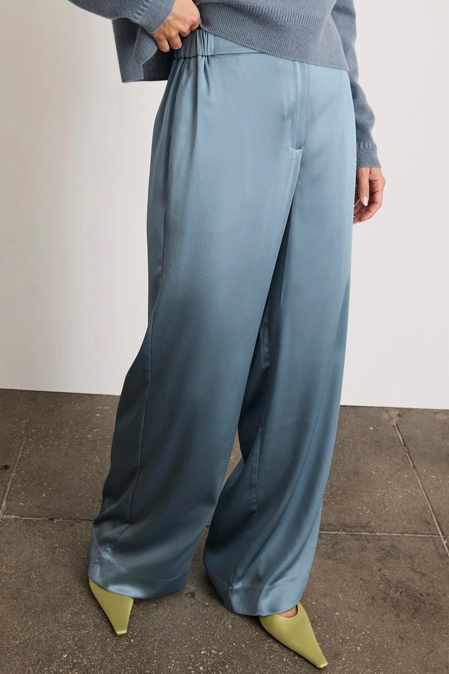 TANYA TAYLOR Katrina Pant in cloudy seafoam - women's pants - view 5