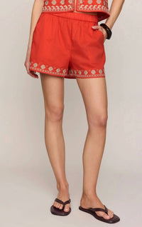 Z Supply - Cast Of Waves High Rise Shorts