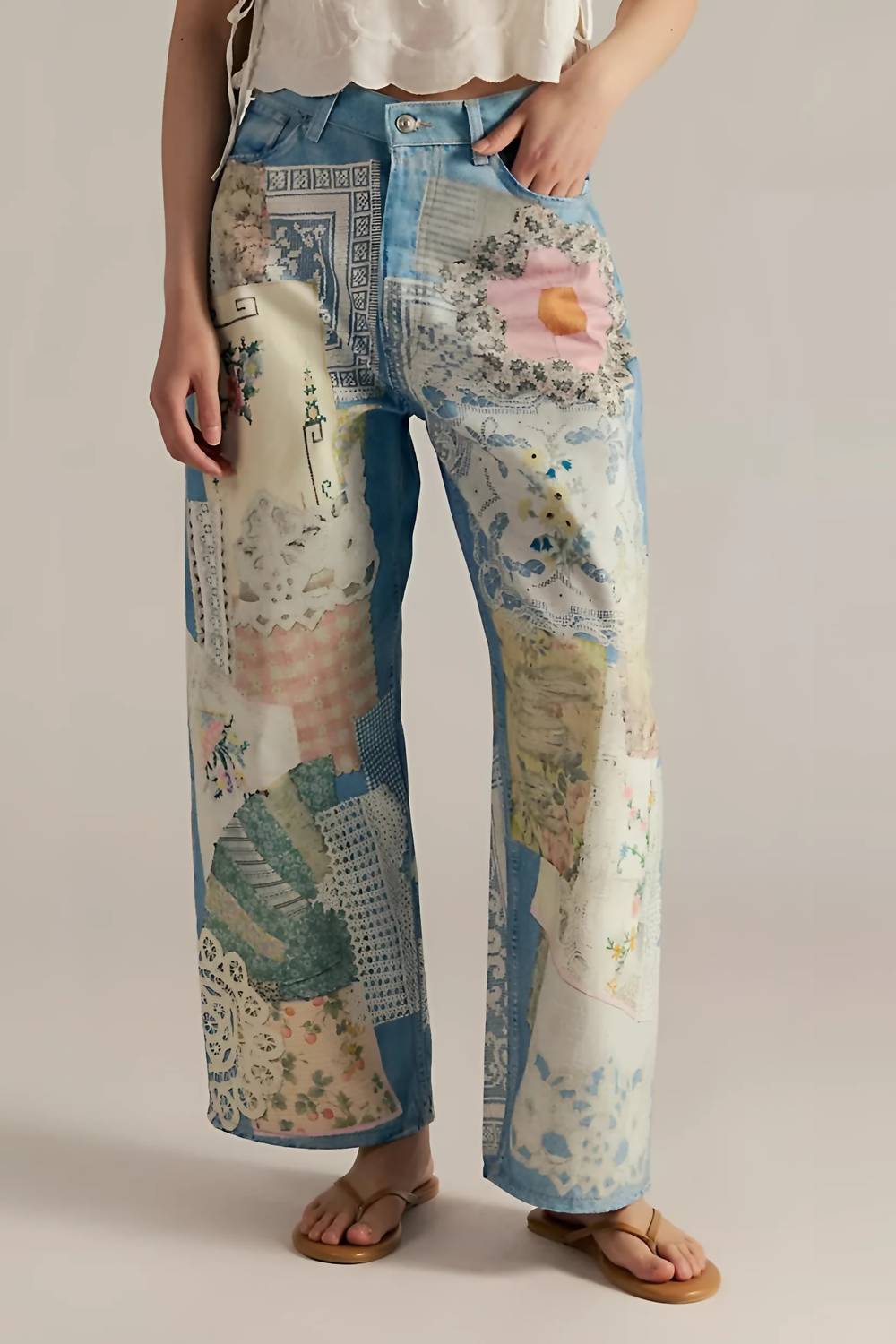 Free People - Illusions Relaxed Fit Jean