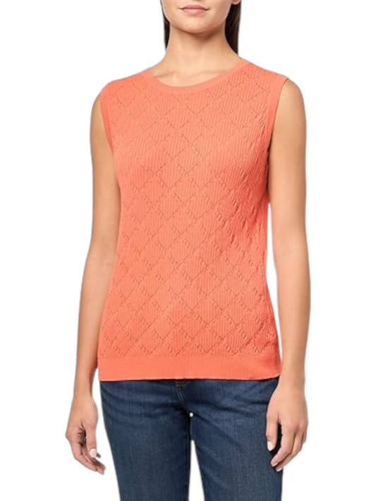 Multiples - Scoop Neck Sweater Tank Top