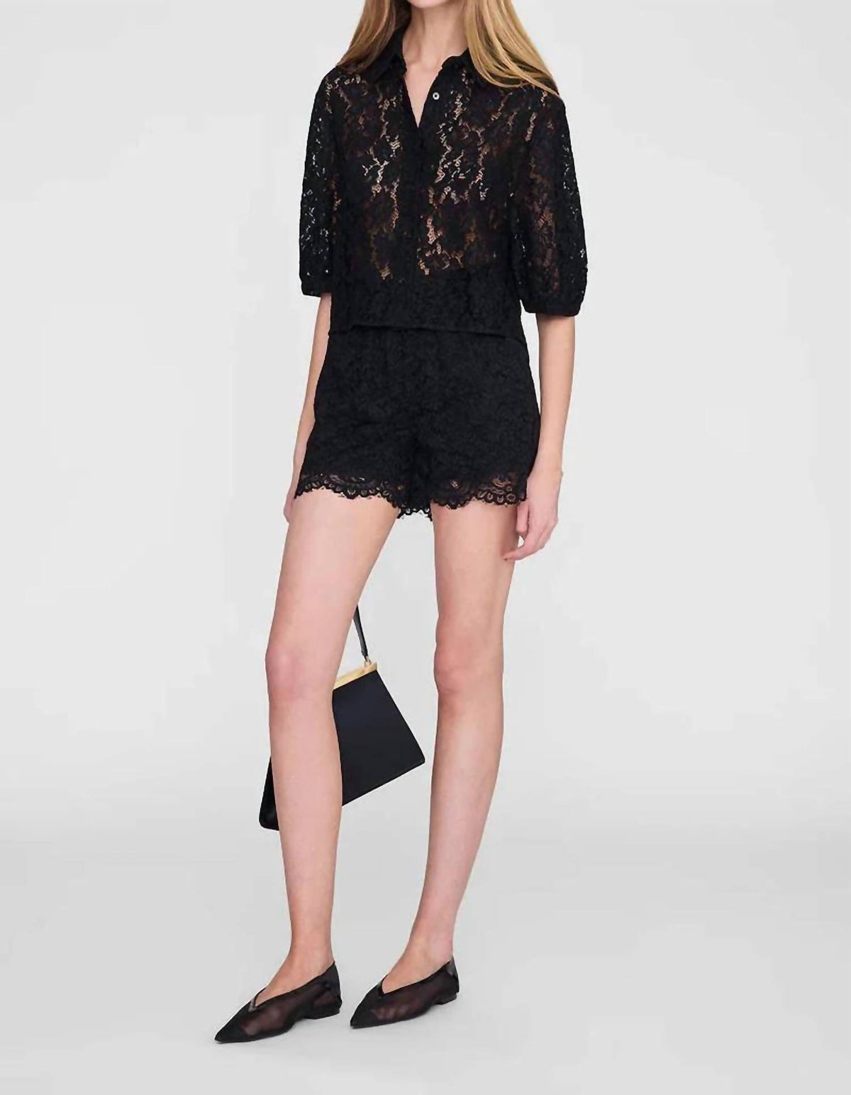 Anine Bing - Kam Lace Short