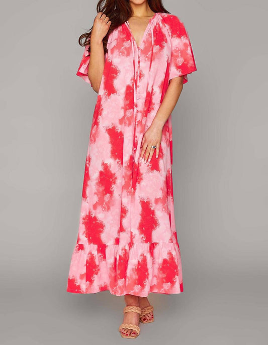 TULLAH CAFTAN MAXI DRESS