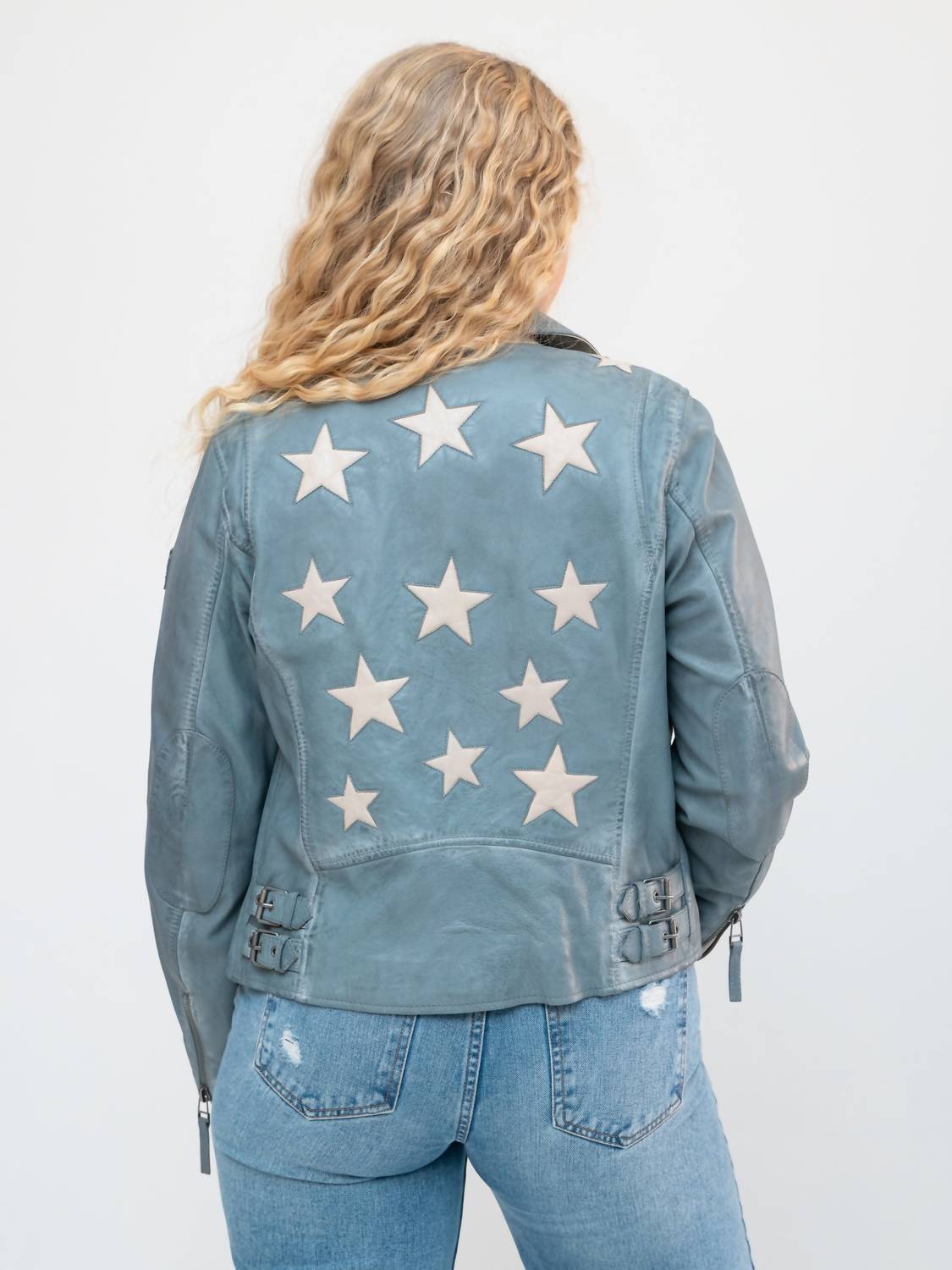 Mauritius - Christy Star Leather Jacket