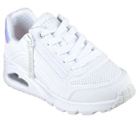 Skechers - Kid's Uno Gen1 Zippered Lace Sneakers