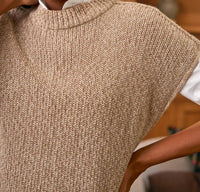 Frank & Eileen Women's Montecito Top in dune marl - women's sweater - view 4