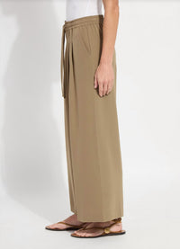 Lysse - Women's Mae Pleated Drawstring Wide Leg Pant