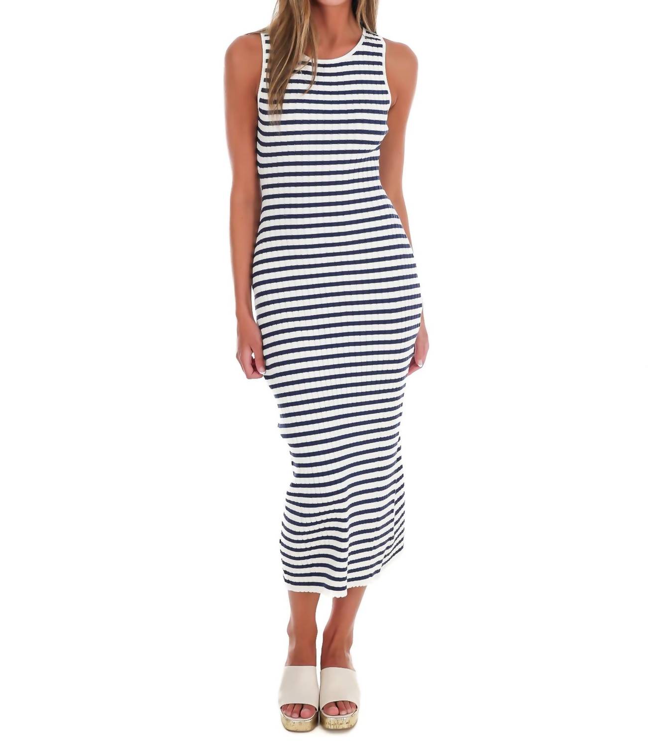 Le Lis - Sweet Land of Liberty Striped Midi Dress