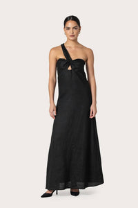 Lusana - Sutton Linen Maxi Dress