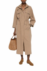 Brunello Cucinelli - Flap-pocket Maxi Dress