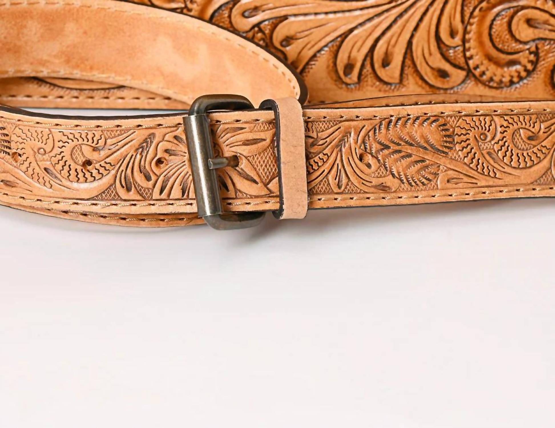 American Darling - Women's Hand Tooled Genuine Leather Western Tote Bag