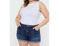Kancan - Hazel Denim Shorts - Plus