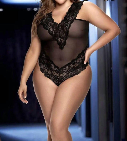 Mapale - Tempting Teddy Bodysuit - Plus