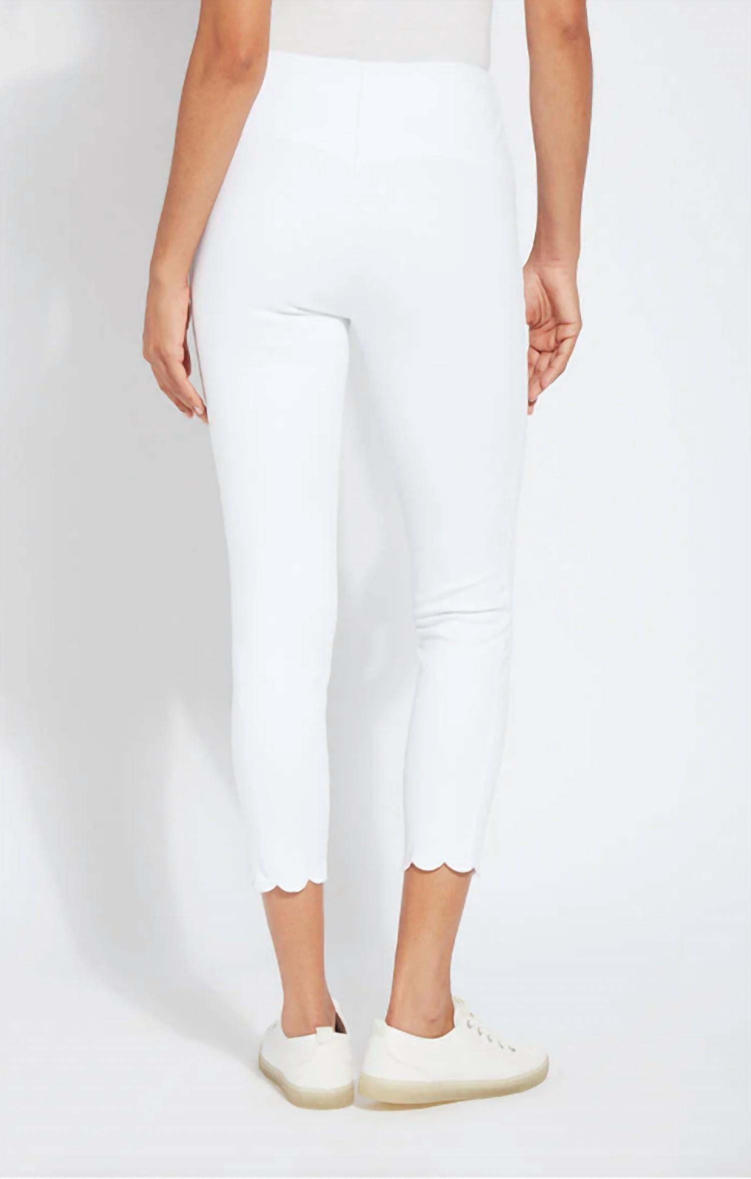 Lysse - Scallop Hem Pants