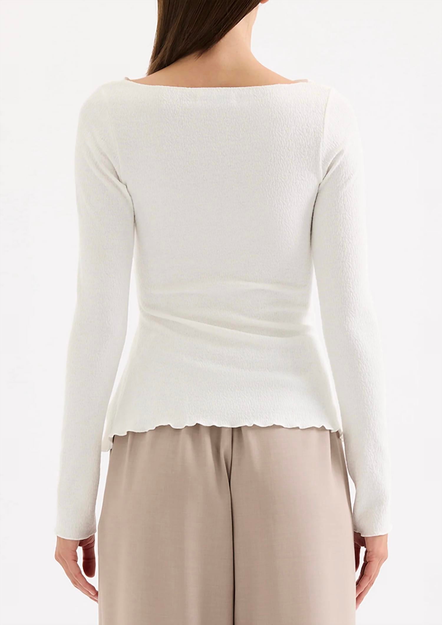 Nude Lucy - Cora Long Sleeve Top