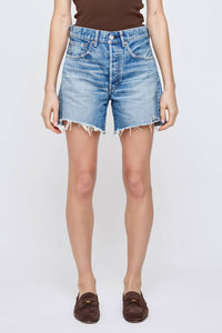 Moussy - Long Jean Shorts