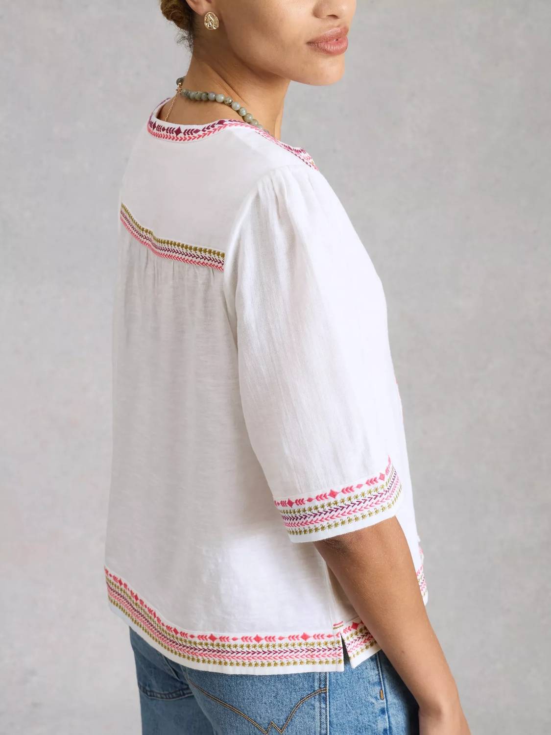 White Stuff - Lizzie Embroidered Top