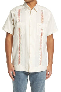Texas Standard - Men's Guayabera Short Sleeve Button Down Shirt
