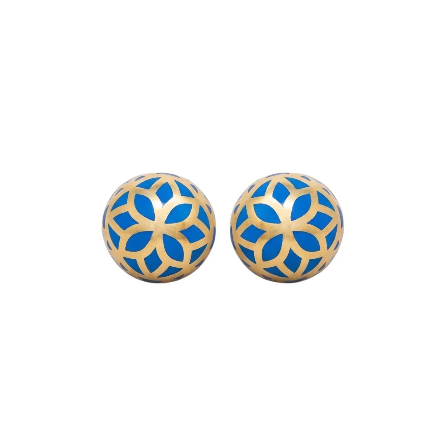 Georgina Jewelry - Women's Signature Flower Sphere Earrings