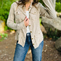 Xcvi - Twill Safari Jacket