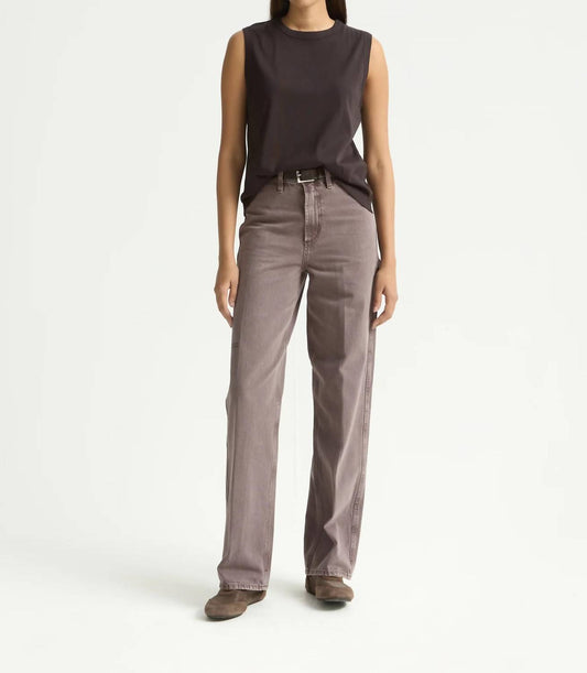 Dala - Starch High Rise Loose Leg Jean