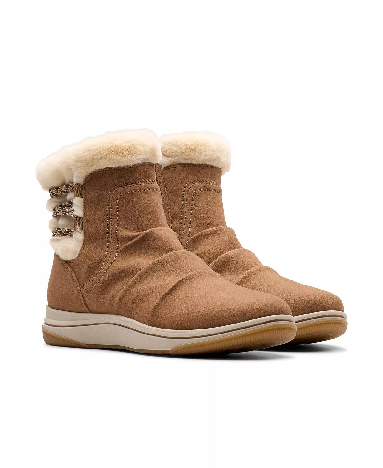 Clarks - Women's Breeze Cozy Ankle Boots