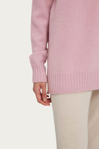 FUNNEL-NECK CASHMERE SWEATER