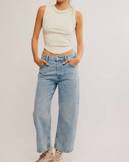Free People - Deep Trance Dropped Bf Jeans