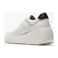 FLY LONDON Women's Dito Wedges Shoes in white - women's shoe - alternate view