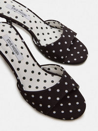 STEVE MADDEN Women's Kendrix Mule Heel in black white - women's shoe - view 4