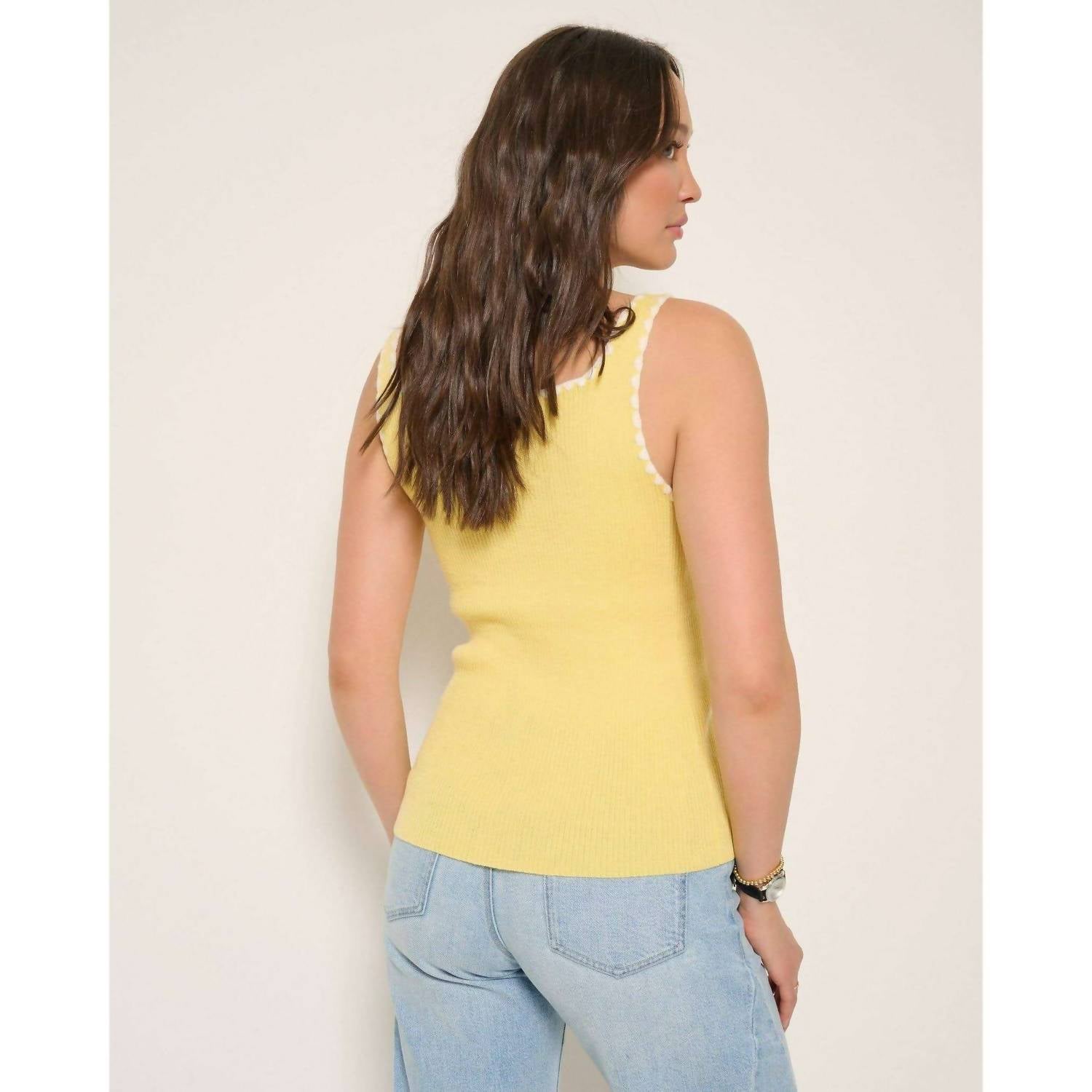 Seventy Eight And Sunny - Women's Shoreline Whip Stitch Tank Top
