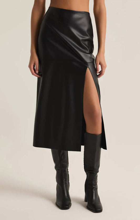 Z Supply - Metropolitan Leather Skirt