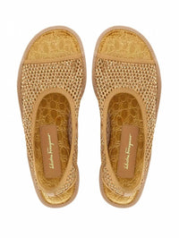 Salvatore Ferragamo Women's Anio Nomadic Stories Slingback Sandals in beige khaki - women's sandal - view 4