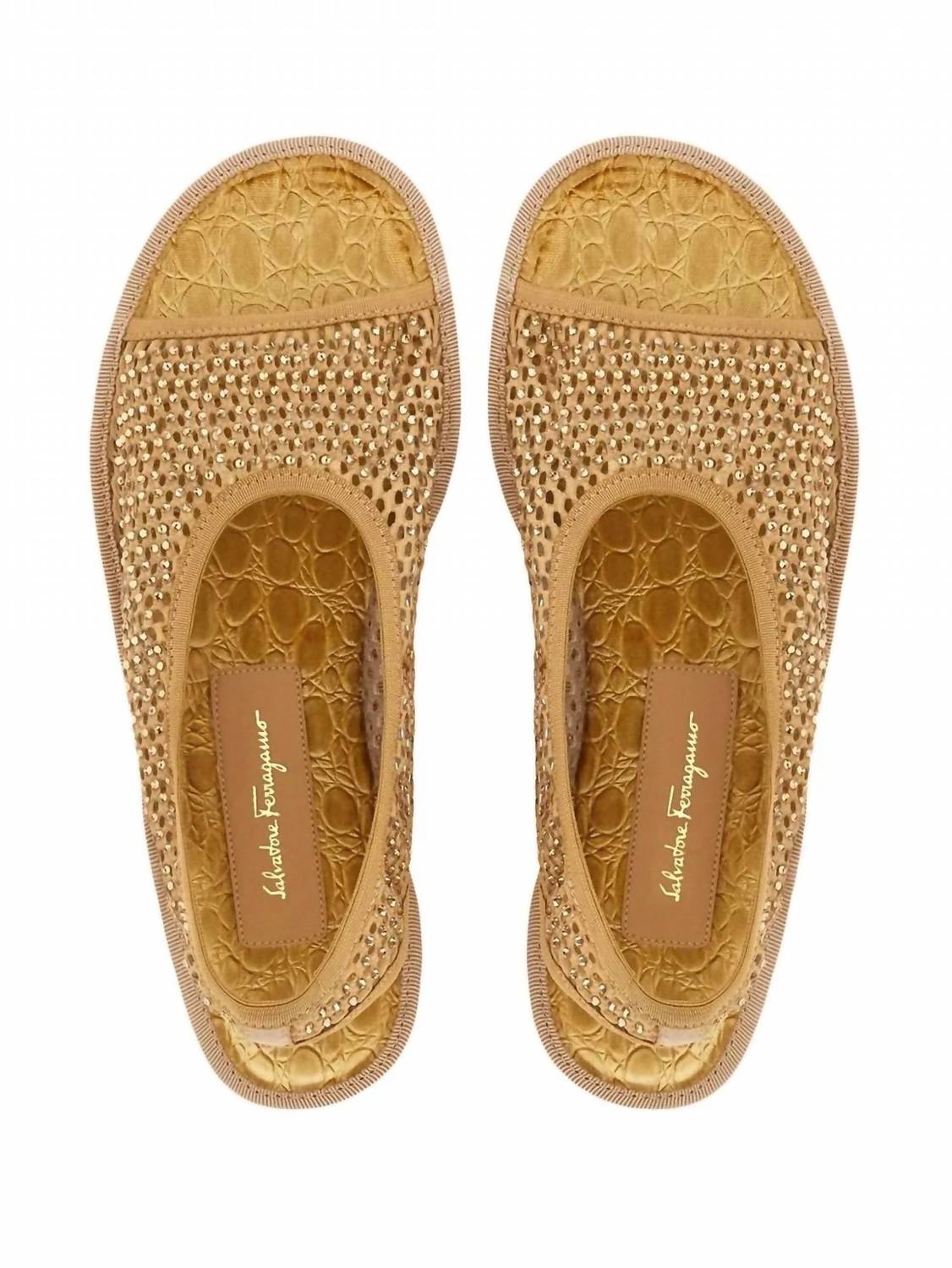 Salvatore Ferragamo Women's Anio Nomadic Stories Slingback Sandals in beige khaki - women's sandal - view 4