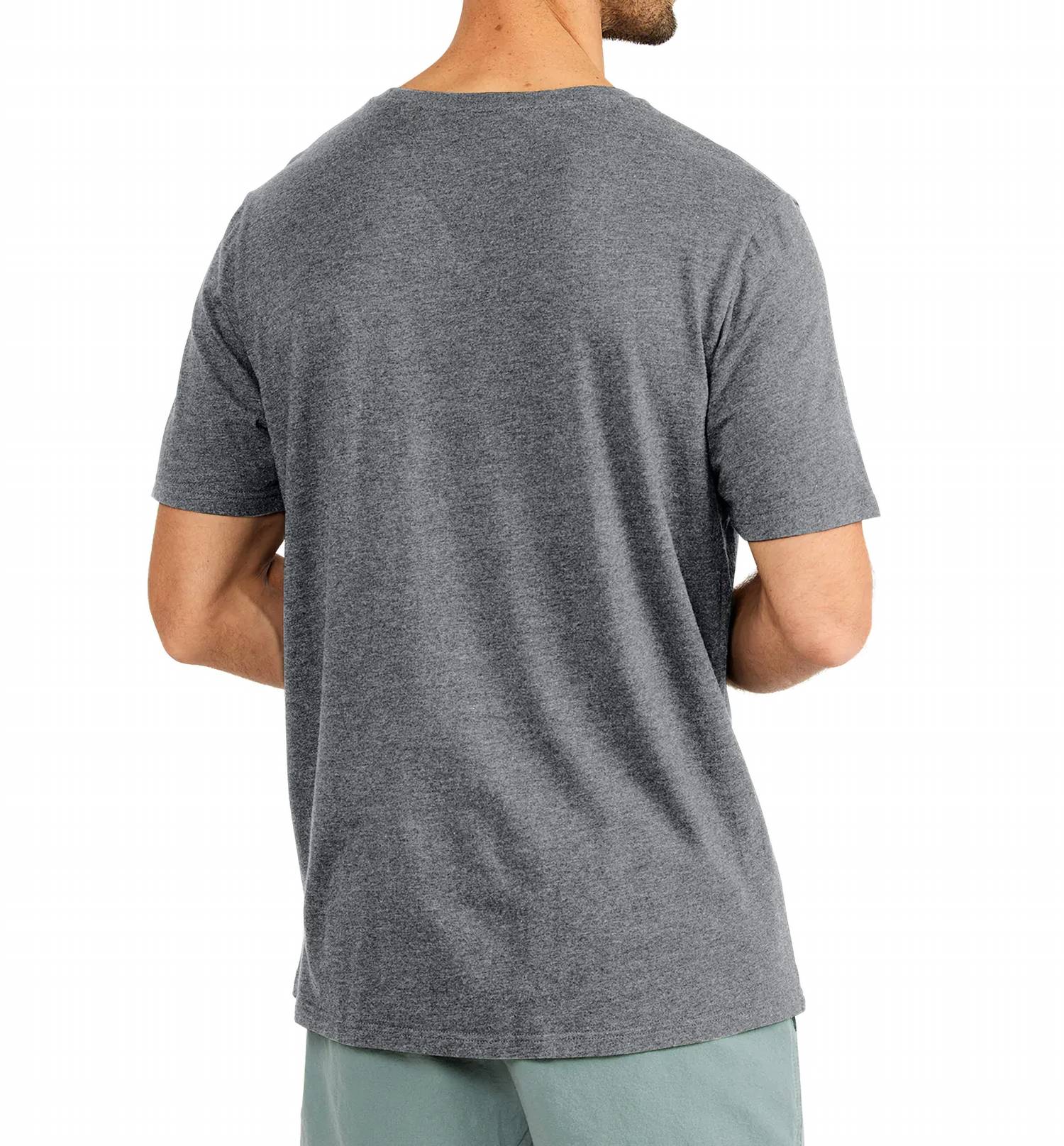 Free Fly - Men's Bamboo Heritage Pocket Tee Top