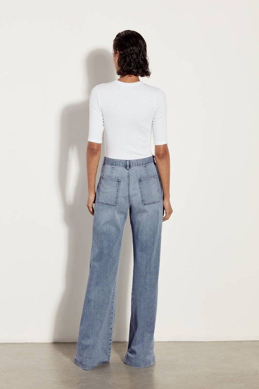 Enza Costa - TEXTURED KNIT HALF SLEEVE BODYSUIT