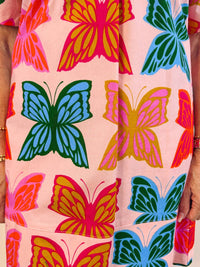 Ivy Jane - Butterflies Shift Mini Dress